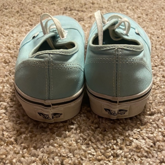 Light Blue Vans Authentic - Picture 5 of 5